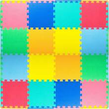 ProsourceFit Tapete de Ejercicio, Baldosas de Espuma EVA Encajables, Piso Protector y Amortiguador para Equipos de Gimnasio, Ejercicio y Área de Juego - Surtido - 16 fichas - Ver 13