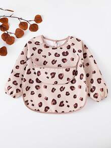 Babero de manga larga para bebé, bata de alimentación para infantes para comer, pintar, alimentación complementaria - Multicolor - Ver 11