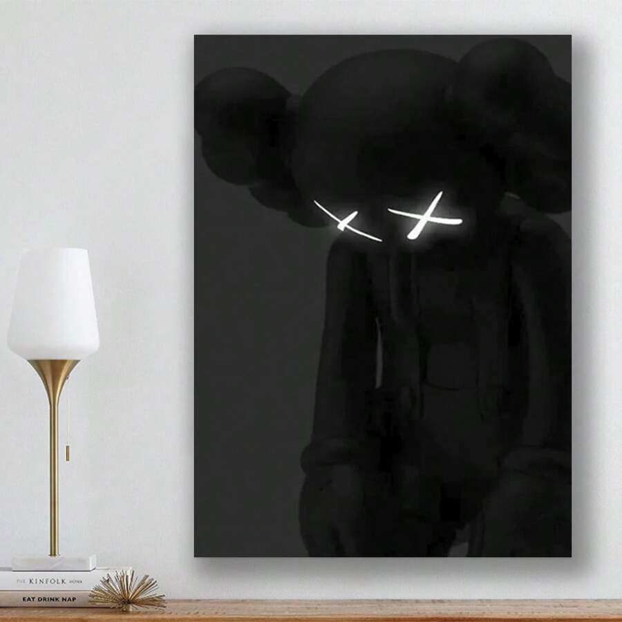 Framed   Wall Poster | Minimalist Graffiti Wall Art | Room Wall Decor | Cool Wall Art  | Kaw Wall Prints |,Home Decor,Room Decor,Bathroom Decor,Wall Decor,Home Decor,Classroom Decor,Kitchen Decoration,Fall Decor,Halloween Decor,Thanksgiving,Christmas,Happy New Year - 框架 - 查看 1