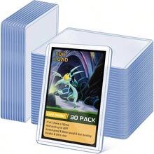 15 Pack Top Loads Cards 3x4 Hard Plastic Card Sleeves Baseball Card Protectors Hard Plastic Sports Card Holder Trading Cards, Baseball Cards, Game Cards - 30 - View 1