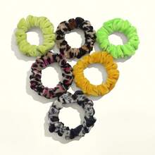 6pcs/10pcs Multicolor Velvet Scrunchies, Suitable For Girls/Women, Ponytail Hair Ties, Non-Damaging Hair Accessories ,Hair Rope Hair Ties Head Accessories Rubber Bands Beauty Home Bedroom Decor Hair Elastics,Festival,Party - Multicolor - View 23