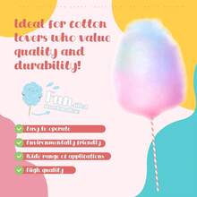 200 Pieces Cotton Candy Cones 13.8 Inch Cotton Candy Holder Stick Random Color Paper Straw Cones Colorful Sticks For Birthday Wedding Holiday Party (Light Color) - Light Color - 查看 3