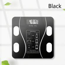 Bluetooth App Smart Body Fat Scale. Battery Powered (2 AAA Batteries), With Temperature Display And HD LCD Screen, Supports Bluetooth App Connection, Measures Multiple Body Data. Single Button Switch, Tempered Glass Material, Max Weight 396lbs. Suitable For Home And Gym Use. Essential For Fitness And Weight Loss. - Multicolor - View 12