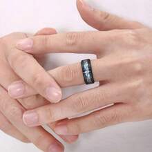 Anniversary Men Rings Fashion Stainless Steel Rings For Men Vintage Blue Dragon Animal Rings For Men/Women Jewelry Accessories - Blue - View 5