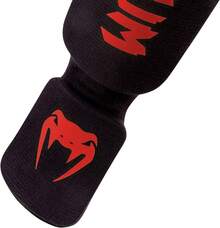 Espinilleras y Protectores de Empeine - Negro/Rojo - Ver 7