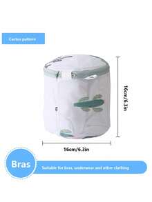 1件内衣洗衣袋，印花细网衣物护理袋套装，大号网眼胸罩护理袋，洗衣网袋 - 彩色 - 查看 28