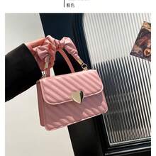 Bolso De Mano Con Un Solo Hombro Moda Y Elegante Para Mujer - Rosa - Ver 3
