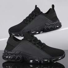 男士休闲系带舒适日常步行鞋