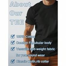 Men's Heavy Metal Misfits Skull Graphic T-Shirt - 100% Cotton Black Punk Rock Tee With Edgy Skeleton & Flames Print, Short Sleeve Casual Streetwear For Concerts, Festivals & Casual Attire, Music Fan Apparel | Soft Texture Shirt, Punk Accessories - 黑色 - 查看 2