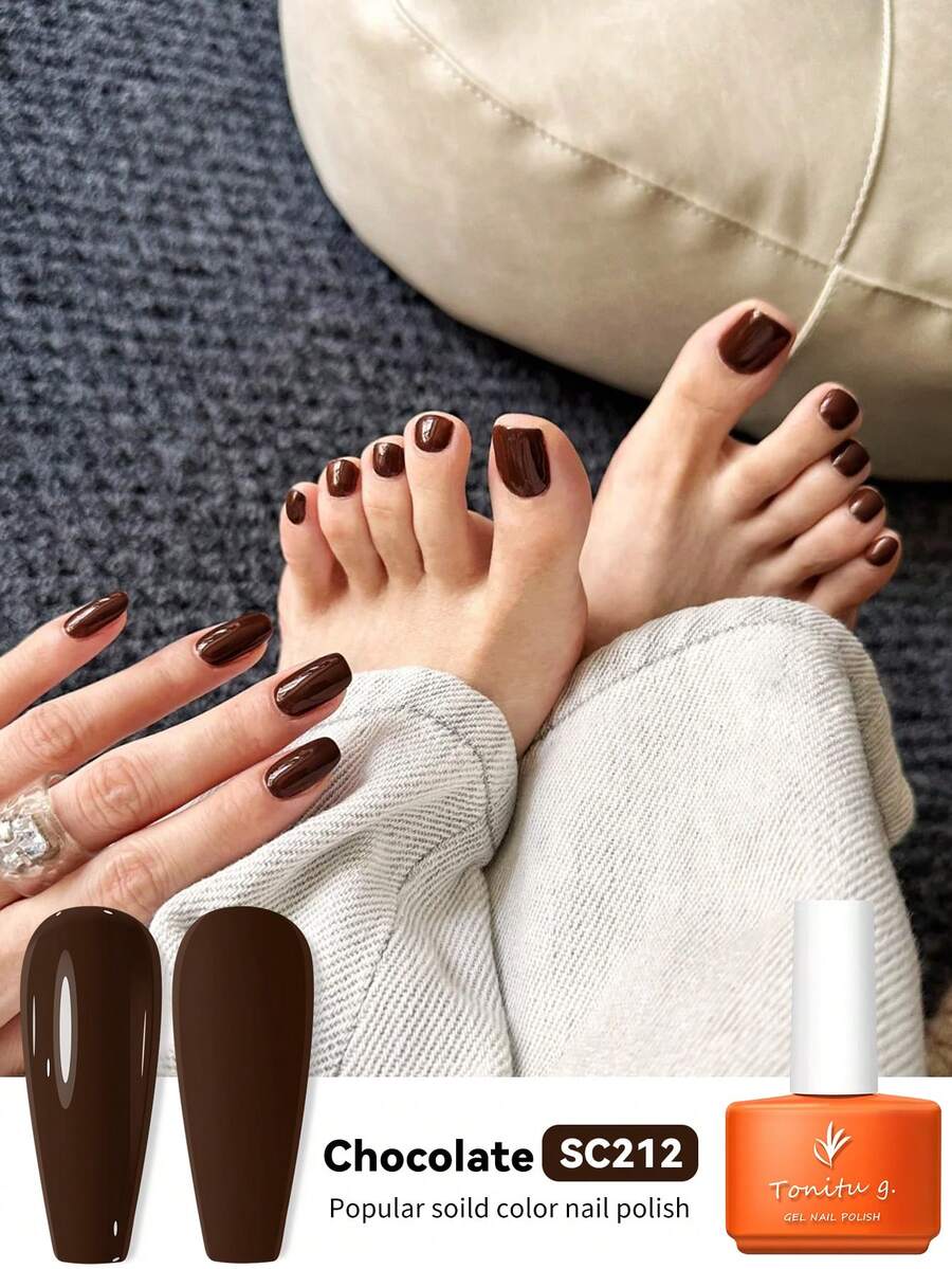 Tonitu g. Tonitu G 7ml Gel Nail Polish – Pink Purple Red Soak-Off, UV/LED Curing, Semi-Permanent Gel Polish For Autumn And Winter Manicure At Home Salon & Nail Art, Gift For Women