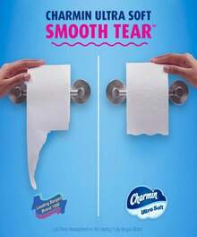 Papel higiénico Charmin Ultra Suave, 6 rollos mega = 24 rollos regulares - Verde militar - Ver 3