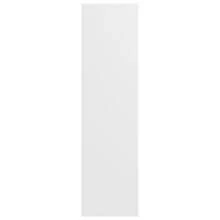 Librería/Mueble TV Larryhot Blanco 36x30x114 cm Madera industrial, resistente y duradera, fácil de montar, estilo decorativo, adecuado para guardar adornos, figuras, libros, pequeños objetos, etc. - Blanco - Ver 5