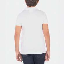 Young Boys Polo Shirts - White - View 4