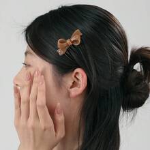 7齿醋酸纤维蝴蝶结发夹，女士发型发夹，刘海分叉发夹，女孩礼物，头饰，发梳，侧梳，婚礼，发饰