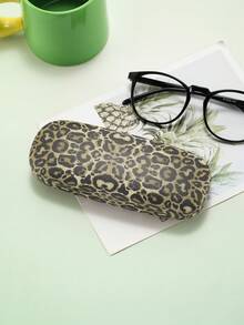 Hộp đựng kính mắt in họa tiết da báo chắc chắn, chống rơi vỡ và chịu áp lực, là món quà lý tưởng cho nam và nữ - Phụ kiện thời trang - Nhiều màu - Xem 12