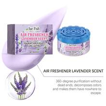Jue Fish Air Freshener (Lavender Scent) For Living Room, Bedroom, Bathroom, Indoor Freshness, Long-Lasting Fragrance, Deodorizer - 1 - 查看 1