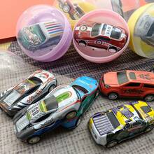 6.8cm Retractable Racing Car Decoration, Die-Cast Car Toy, Party Gift, Home Decor