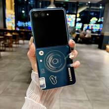 1pc Vintage Camera Strap Crossbody Case Compatible With Samsung Galaxy Z Flip7 Foldable Phone, Blue/Red - Multicolor - View 42