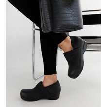 Black Platform Montoro Casual Women Oxfords Shoes - Black - View 4