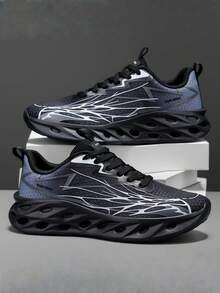 Pantofi de alergare ușori și respirabili pentru bărbați - Pantofi de fitness, jogging, mers pe jos - Cu talpă din PVC care absoarbe șocurile - Design cu șireturi - Pantofi de antrenament pentru toate anotimpurile - Stil minimalist și la modă - Potriviti pentru ocazii casual și formale, activități în aer liber, potrivire confortabilă, încălțăminte multifuncțională, stil de viață activ