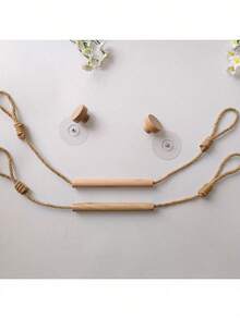 1/2 Stück dekorative hängende Toilettenpapier-Handtuchhalter - platzsparender Badezimmer-Papierrollenspender mit einfachem Rollenwechsel - stilvolle Badezimmeraccessoires für moderne Häuser, Haushaltswaren, Tisch, Heimdekoration, Heimorganisation und Aufbewahrung - Braun - Übersicht 2