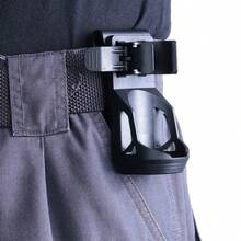 Juego de funda táctica para linterna con sistema de bloqueo lateral de palanca, juego de linterna general con rotación de 360°, juego de linterna de plástico con desconexión rápida