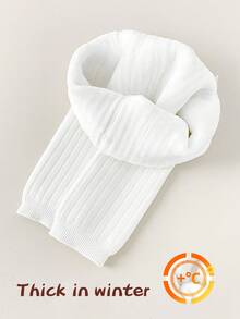 1件装女童连裤袜，婴儿幼儿打底裤，儿童七分裤长，加厚保暖，冬季款式，适合外穿和日常穿着