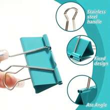 40pcs Assorted Color Small Size Paper Clips, Suitable For Office Organization, Random Packaging