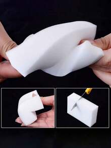 10/20/30/50Pcs 100*60*20mm Melamine Sponge Magic Sponge Eraser Melamine Sponge Cleaner Sponge For Kitchen Bathroom Cleaning Tools - 白色 - 查看 9