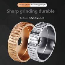 75mm Diameter 16/22mm Hole Woodworking Sanding Disc, Carving, Shaping, Polishing Wheel For 100 & 115 Angle Grinder, Wood Crafts, Tea Tray Carving Tools, Angle Grinder Polishing Pad