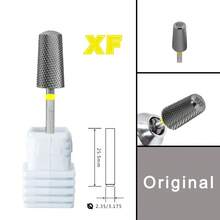 Foret de fraisage en carbure de tungstène en acier de original RolinStar 6,6 grande forme trapézoïdale supérieure arrondie pour manucure