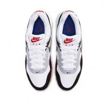 Nike 新款 AIR PEGASUS 89 男士休闲复古低帮华夫格运动鞋，户外气垫缓震跑步鞋，轻便舒适支撑休闲鞋，简约百搭 511416-104 - 白灰色 - 查看 2