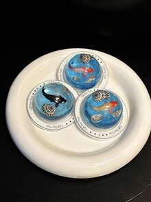 1pc Magnetic Sliding Phone Stand, Carp Shell Faux Pearl Starfish Spherical Desktop Phone Holder Compatible With IPhone, Android Phone, Gift For Birthday, Family, Friends Push-Pull Phone Grip Phone Accessories