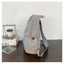 1pc-Fashion Backpack Women's Zipper Backpacks For Women Letter Embroidery S Fashion Bags For Women Large Capacity Backpack, Outdoor Backpack Ultralight School Bag Travel Backpack Women Travel Essential Travel Bag Lightweight Large Capacity College School Bag Mountaineering Backpack Multifunctional Backpack