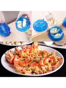 1 dụng cụ nghiền tỏi lớn có hai màu, dụng cụ nghiền tỏi thủ công bằng nhựa, đây là dụng cụ nhà bếp nhỏ dùng để nghiền tỏi, hành tây, gừng, trái cây, salad, rau củ, v.v. - Phụ kiện nhà bếp - Nướng - Đồ dùng nhà bếp - Phụ kiện gia đình - Nhiều màu - Xem 8