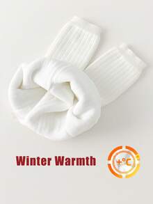 1 双女童紧身裤加厚保暖，冬季款式，婴儿幼儿打底裤儿童七分紧身裤，经典黑、白、灰，简约风格，适合外穿和日常穿搭