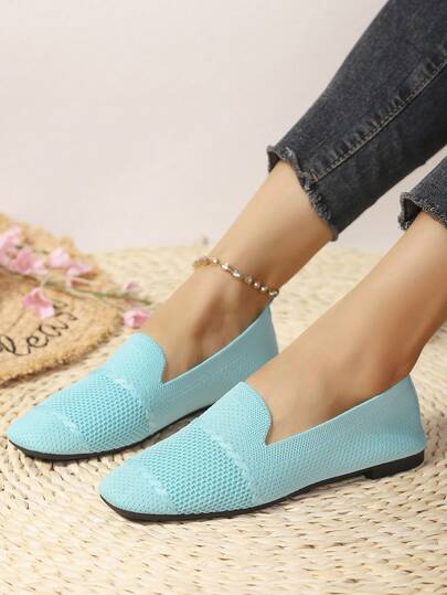 Novos sapatos baixos leves e confortáveis, calçados casuais respiráveis e antiderrapantes, calçados femininos elegantes e elegantes, adequados para todas as estações