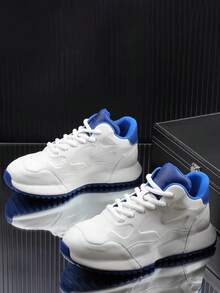 男士新款时尚小众百搭休闲时尚轻便舒适厚底休闲运动鞋