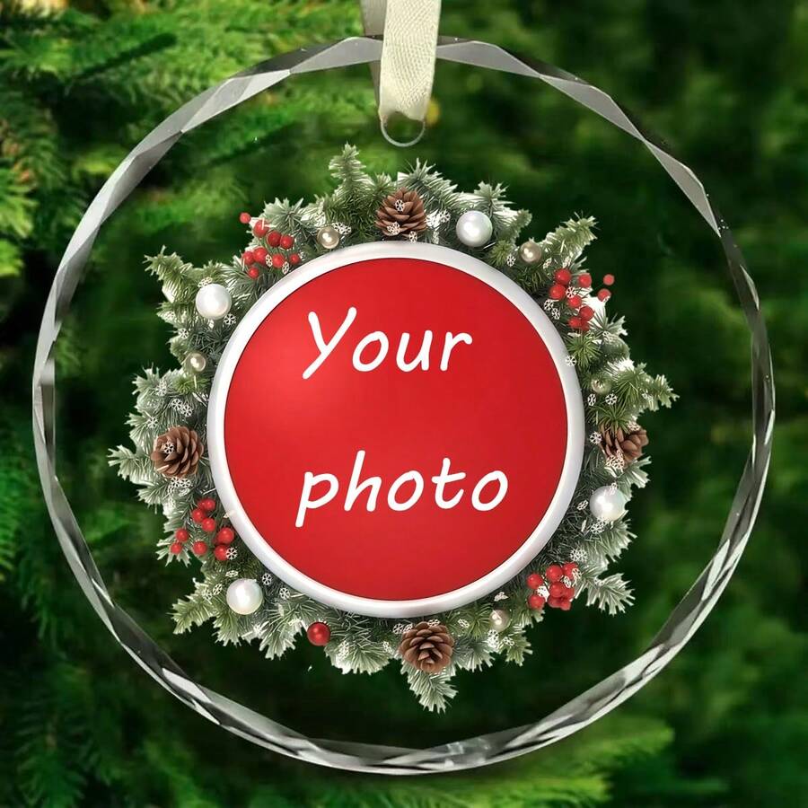 Personalisierter weißer Acryl-Rentier-Anhänger mit personalisiertem Namen und Datum, Weihnachtsdesign - minimalistischer & niedlicher Stil, ohne Beschichtung, geeignet für alle Jahreszeiten, ideal für Karneval und Weihnachtsbaum-Dekoration, personalisiertes Geschenk für sie, Freundin, Freund, Freunde - ohne Seil - Verschiedenfarbig - Übersicht 1