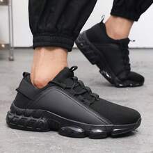 男士休闲系带舒适日常步行鞋