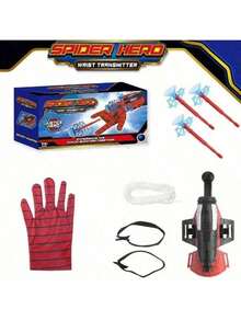 2025年新款 - 7件蜘蛛网发射器 - 互动亲子玩具 - 儿童益智玩具 - 儿童角色扮演玩具 - 搞笑整蛊玩具 - COS道具 - 生日礼物 - 万圣节礼物 - 圣诞节礼物 - 礼物 - 彩色 - 查看 10