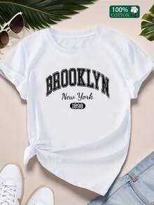 BROOKLYN NEW YORK 1898 Home, Leisure, Fashion, Versatile, Commuting, S, Universal Versatile Comfortable S Type Long Sleeve Plush Kangaroo Pocket Drawstring Hoodie - 黑色 - 查看 3