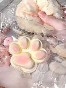 1/10个装 4.76英寸超大猫爪挤压玩具 – 柔软慢回弹挤压玩具，缓解压力和焦虑，柔软粘稠的指尖玩具，适合儿童和成人，生日礼物，复活节礼物，万圣节礼物，圣诞节礼物，圣诞袜填充物，派对礼品袋填充物，儿童派对礼物，办公桌玩具，自闭症感官玩具，便携式旅行减压器，适合男孩和女孩的玩具，儿童游戏，儿童玩具 - 彩色 - 查看 3