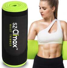 BONKEEY-Faja Reductora Adelgazante Faja Deportiva, Cintura Entrenador, Ajustable Faja de Sudoración para Abdomen y Cintura Faja de Neopreno con  para Hombre y Mujer - 1 - Ver 11