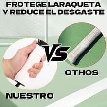 Camewin Overgrip para Tenis y Padel, 12 Piezas, Absorbente de Sudor y Antideslizante, Compatible con Raquetas de Cricket y Deportes con Raqueta - 1 - Ver 5