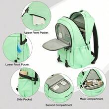 Travel Laptop Backpack For Women Men 15.6 Inch Work Business College Backpacks School Bookbag Casual Daypack Blue