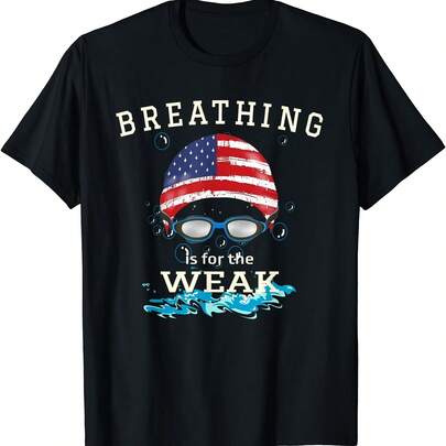 New Limited Swim Swimmer, Funny Swimming Sports Goggles Cap T-Shirt