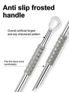 High Quality Cuticle Pusher, Double-Ended Slanted Cuticle Nipper, Nail Care Tool For Manicure, Essential For Nail Technicians - Multicolor - View 5
