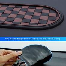 1pc Multifunction Car Anti-Slip Mat, Rotatable Car Anti Slip Mat Phone Holder, Multifunctional Dashboard Mobile Phone Holder