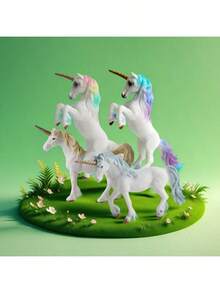 仿真马模型，包括弗里斯兰母马、克莱兹代尔马、卢西塔诺马、小马驹、装饰展示玩具